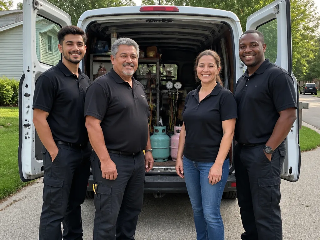 Michigan Furnace Install team